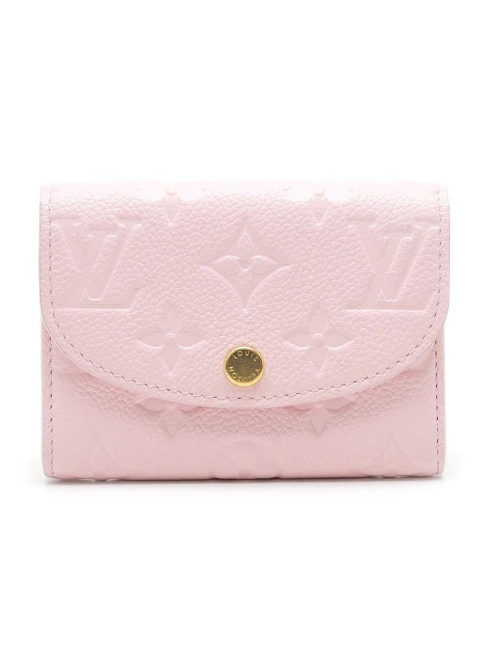 Louis Vuitton Porte Monnaie Rosalie Monogram Empreinte Pink